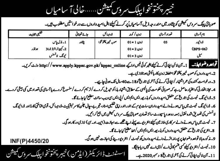 KPPSC Jobs 2020