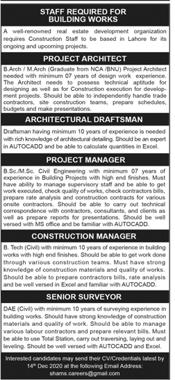 Development Organization Jobs 2020