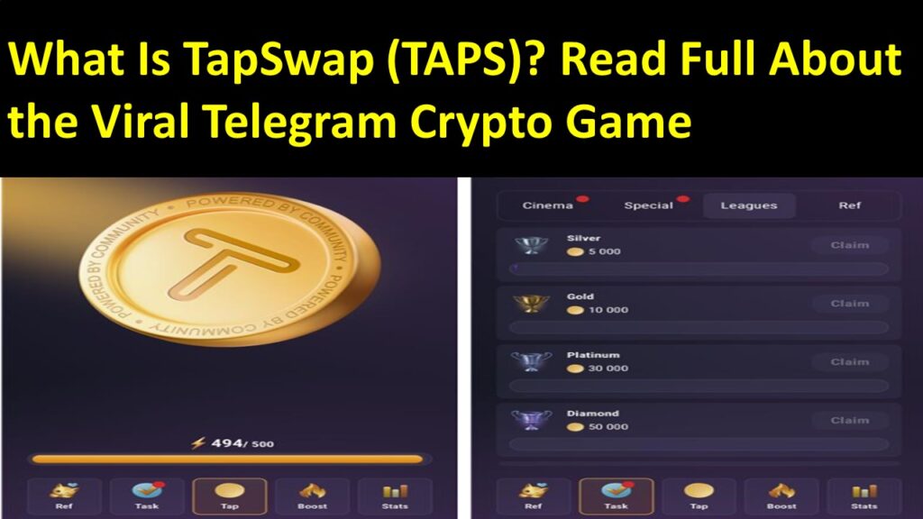 What Is TapSwap (TAPS)? Read Full About the Viral Telegram Crypto Game